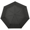 Moonbat DUNAMIS 10686 Folding Umbrella, Striped, Rain Umbrella, Simple, Men's