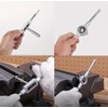 3 Pcs Metric Hand Tap & Die Set, M12 x