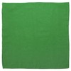 Kelly Green Solid Bandana - Single Piece 22x22