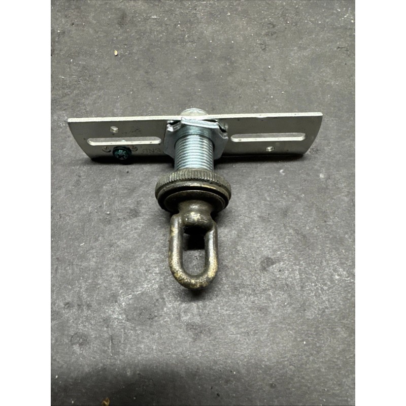 Vintage 4 3/4” Inch Wide Cast Brass Ceiling Canopy Complete