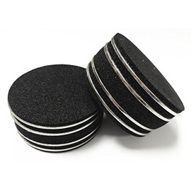 Media Seller AB2 Resonance Shock Absorbers for Hi-Fi, Speaker and Subwoofer (Pack of 4) Colour: Chrome/Black