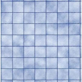 Melody Jane Dollhouse Miniature Blue Marble Tile Effect Flooring 1:24 Scale Paper