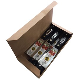 Hyde Tools Black and Silver 02100 1.5 inch Flexible Putty Knife - Pack of 5