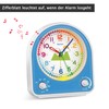 Eachui Analogue Alarm Clock for Children with Snooze Function, Night