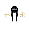 GroovePath Golf Ball Markers - Divot Repair Tool with 2