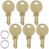 Keys for E114 Key Paper Towel Dispenser, 6 Pack E114