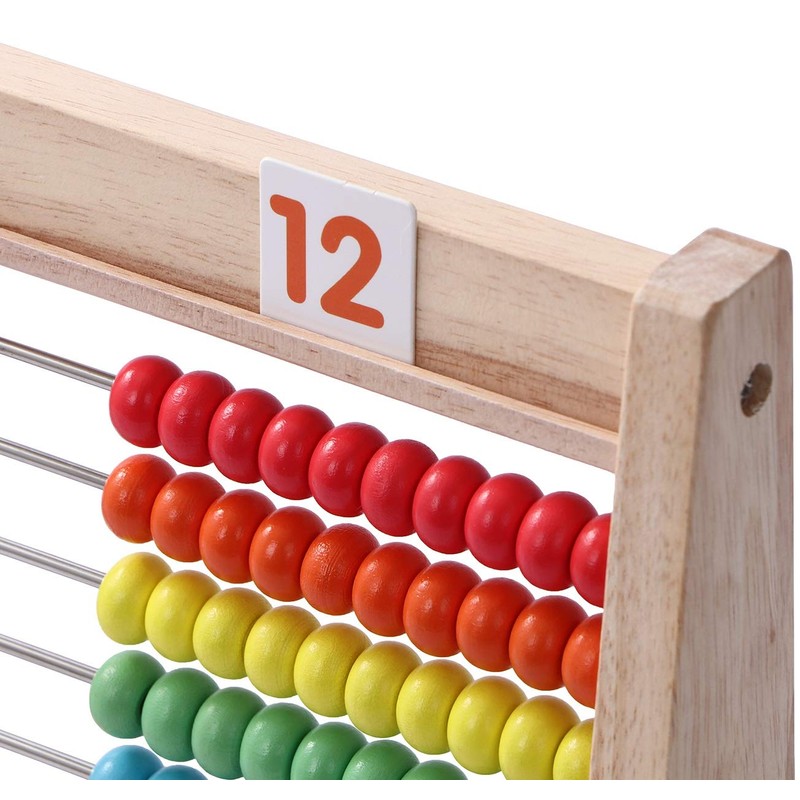100 Ball Abacus + Number Card Set, Hyakugu Abacus, Children,
