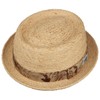 Stetson Vilco Sustainable Pork Pie Straw Hat Women/Men - Beach