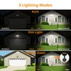 LEPOWER 42W Flood Lights Motion Sensor Outdoor Lights, 4200LM LED