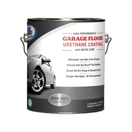 Rain Guard Water Sealers SP-1500 Dark Grey Garage Floor Urethane Sealer Single Part Ready to USE Covers up to 200 Sq. Ft. 1 Gallon, Dark Grey Low Gloss, 1 Gallon (200 Sq. Ft.)