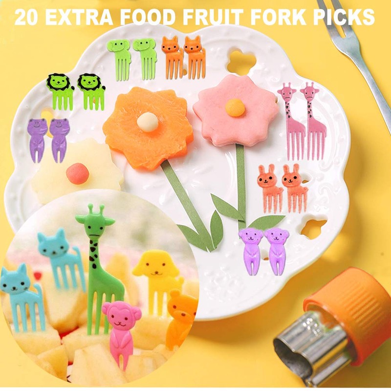 Sandwich Cutter for Kids Vegetable Cutter Shapes 39 Pcs Stainless
