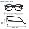 prtcslwd 3 Pack Oversized Reading Glasses for Women Men with