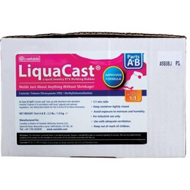 Castaldo Castaldo LiquaCast No Shrink Pink RTV Liquid Molding Rubber 1kg / 2.2 lbs