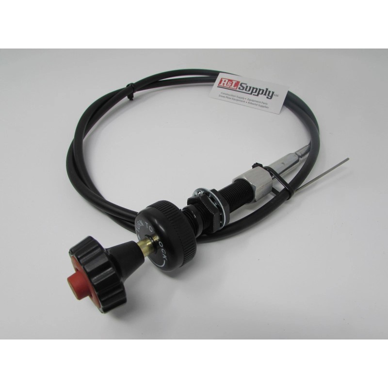 R&LSUPPLY NEW 15FT UNIVERSAL LOCKING VERNIER THROTTLE CABLE EQUIPMENT TRUCK