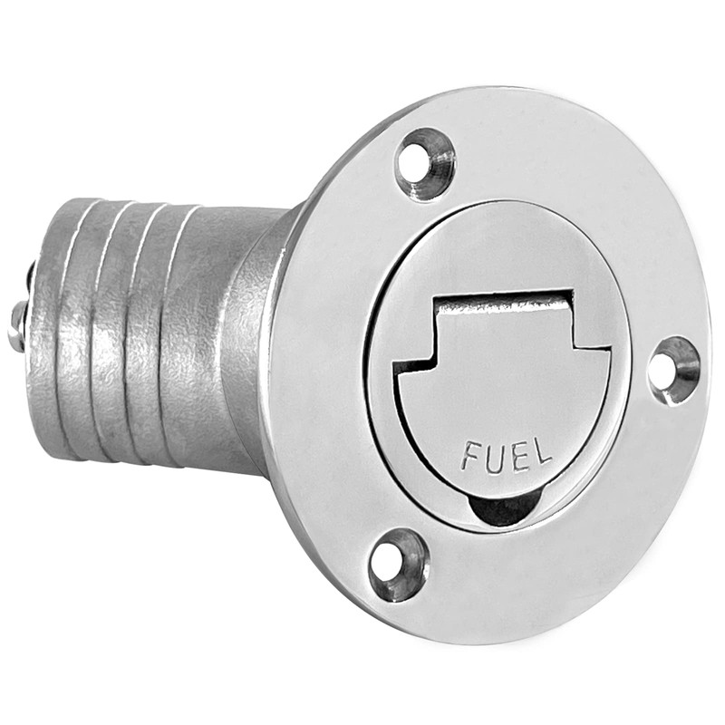 ISURE MARINE 2"(50mm) Boat Fuel Deck Fill/Filler with Keyless Cap