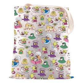 JNIAP Cartoon TV Show Gift Cartoon Princes Tote Bag Animated Series Gift For Her (Cartoon Nanal Tote Bag)