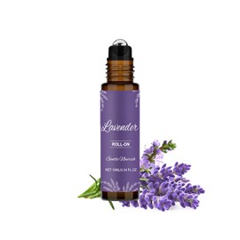 Lavender Oil Roll-On Essential Oils Organic for Better Sleep & Anti-Stress Relaxation, Natural Sleep Aid Gift for Women, Aroma Oil Smelling Pen 100% Natural Roll On - Breathing, Relaxing, Happiness