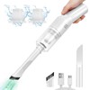 Auloea Wireless Mini Car Vacuum Cleaner(400g) Portable Rechargeable,Handheld Vacuums, Mini