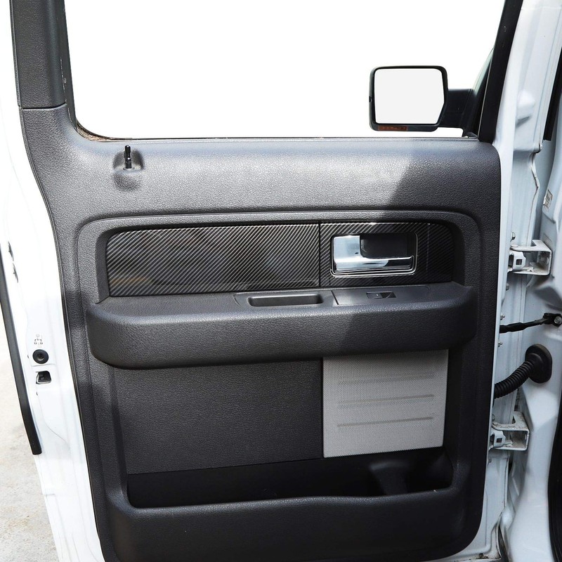 JeCar 8PCS for F150 Interior Trim Door Handle Panel Cover