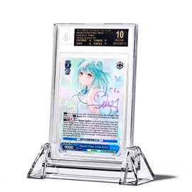 BGS Acrylic Stand Clear / Color for Graded Card Display / Slab Holder Beckett (BGS, Clear)