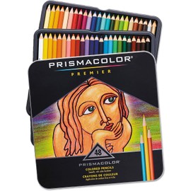 Prismacolor Premier Colored Pencils, Soft Core, 48-Count