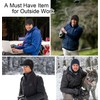Wmcaps Winter Beanie with Brim and Ear Flaps, Outdoor Warm