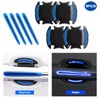 Xotic Tech Car Door Handle Reflective Stickers Scratch Protective Cover