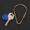 Qiterr Brass Keychain Hook, Keychain Hook Brass Screw Lock Carabiner