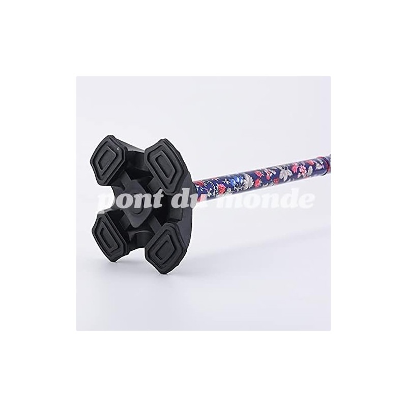 (pont du monde) Rubber Cane Tip Stick Stick Nursing Stable