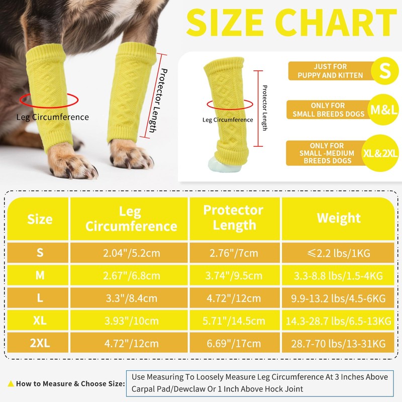 ROZKITCH Elbow Protectors, 2PCS Front Leg & 2PCS Back Leg