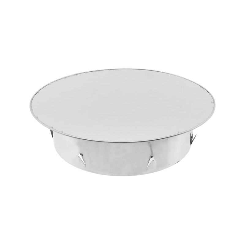 Semetall 7 Inch Metal Tee Cap - Round Dryer Vent