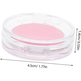 PartyKindom Rubor Naranja en Polvo para Maquillaje Uso Versátil y Duración Día, Adecuado para Mejillas y Rostro en Paleta Compacta de 1.5g