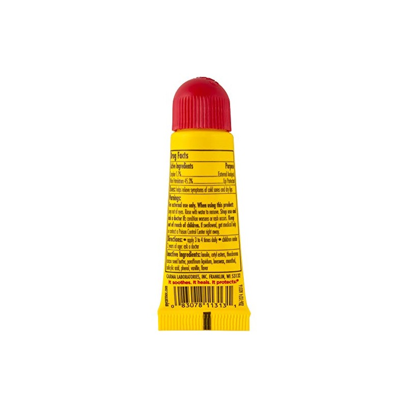 Carmex Tubo original, 0.35 onzas cada uno (paquete de 3)