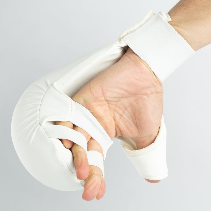 Blitz Elite Gloves With Thumb - White - Small