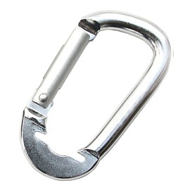 Messing Corners, Industrial (Kakuri) Aluminum Carabiner 6 mm Matt Silver