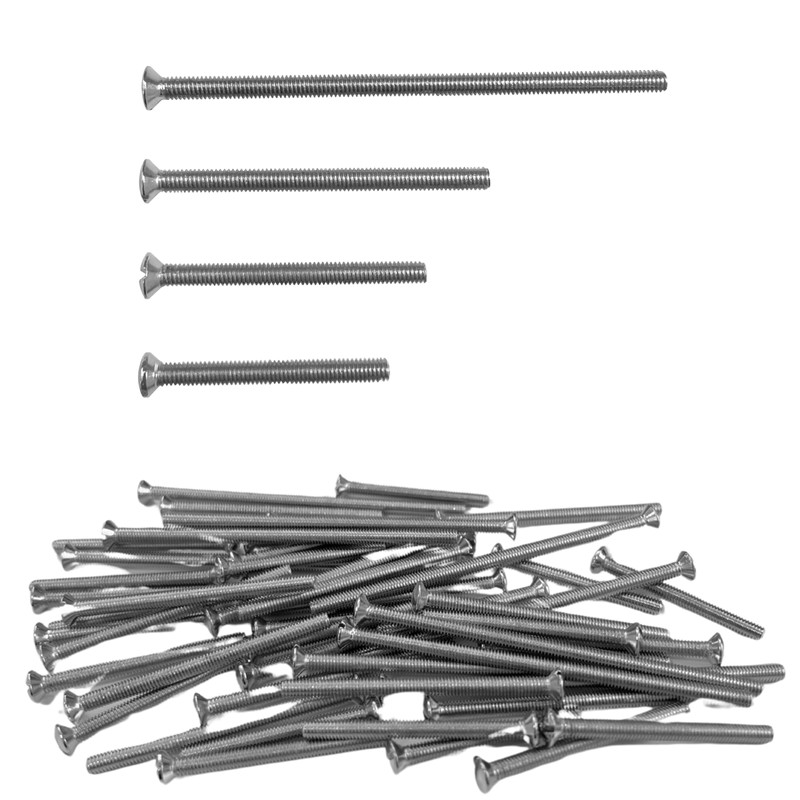 Evoges M3.5 Electrical Fixing Screws - Nickel Plated, Raised Head