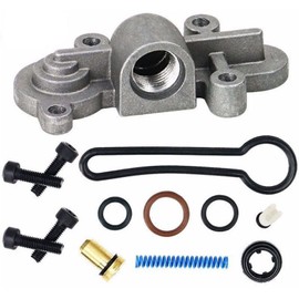 Fuel Pressure Regulator Blue Spring Upgrade Kit - OEM Specs 3C3Z-9T517-AG - Fits 2003-2007 Ford 6.0L Powerstroke - DK Engine Parts