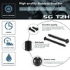 1/4-20 x 3/4" Button Head Socket Cap Bolts Screws, 20Pcs