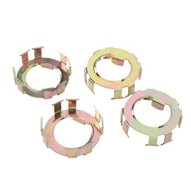 Trailer Spindle Nut Retainer, 4Pcs Metal Trailer Wheel Spindle Nut Retainer Replacement for EZ Lube Jam Nut 2 to 8K Dexter Axle