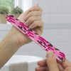 Pink Camouflage Double-Sided Nail File Emery Board Set 4 Pack