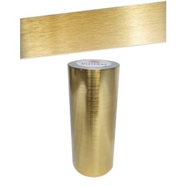 Wall Sticker Wallpaper Sticker Waterproof PVC Skirting Board Kitchen Bathroom Decor Wall Decor Brushed Gold 5cm x 500cm