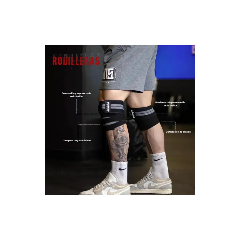 Rodilleras Gym Monkey Power Soporte Rodilla