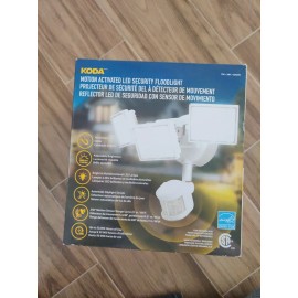 Koda Motion Activated LED Security Floodlight 3000 Lumen LED Light New In Box
