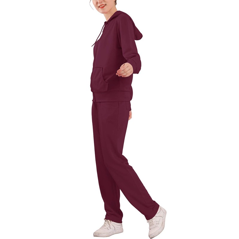 Conjunto de trajes deportivos para mujer, de 2 piezas, estilo