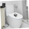 LALAFINA Toilet Tank Replacement Kit Cistern Screws Sealing Ring Toilet