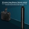 Wireless Microphone with Presentation Clicker Cardioid Handheld Microphone Presenter Remote