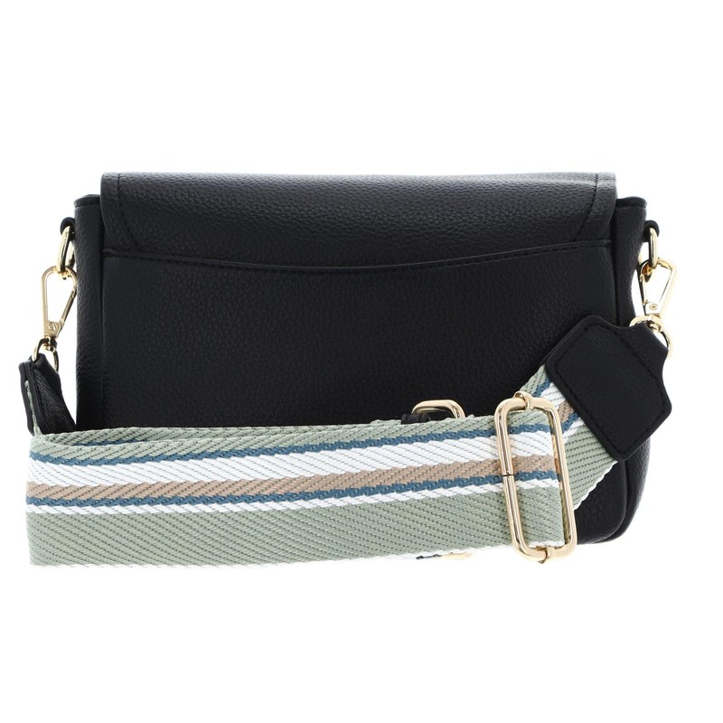 Seidenfelt Svedala Small Shoulder Bag 23 cm Black, Black /