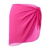 CARDYDONY Traje de baño playero de chifón para mujer, falda