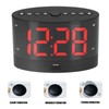 Digital Alarm Clock USB Charging Alarm Clock with 3 Vibration