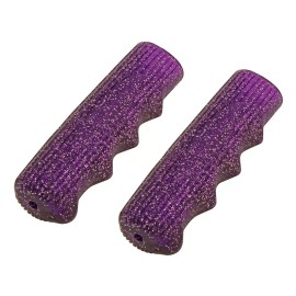F&R SPARKLE PURPLE VINTAGE ORIGINAL SCHWINN STINGRAY STYLE RUBBER HANDLEBAR GRIP